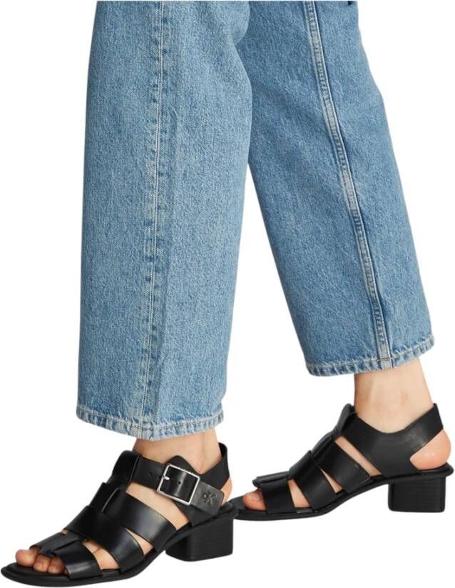 Calvin Klein Jeans Lente Zomer Dames Sandalen Collectie Black Dames