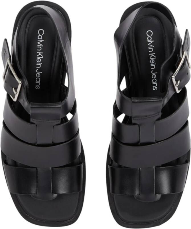 Calvin Klein Jeans Lente Zomer Dames Sandalen Collectie Black Dames