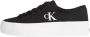 Calvin Klein Jeans Lente Zomer Dames Sneakers Collectie Black Dames - Thumbnail 4