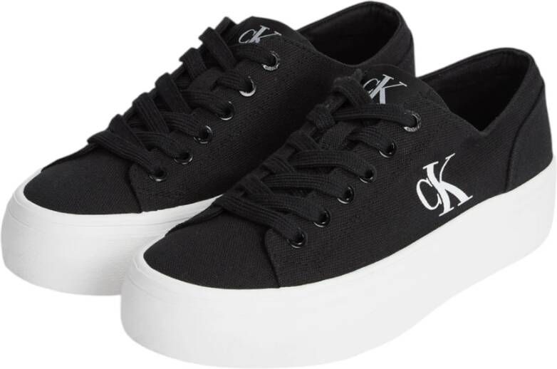 Calvin Klein Jeans Lente Zomer Dames Sneakers Collectie Black Dames