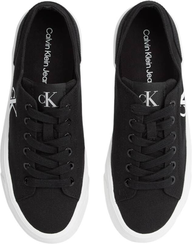 Calvin Klein Jeans Lente Zomer Dames Sneakers Collectie Black Dames