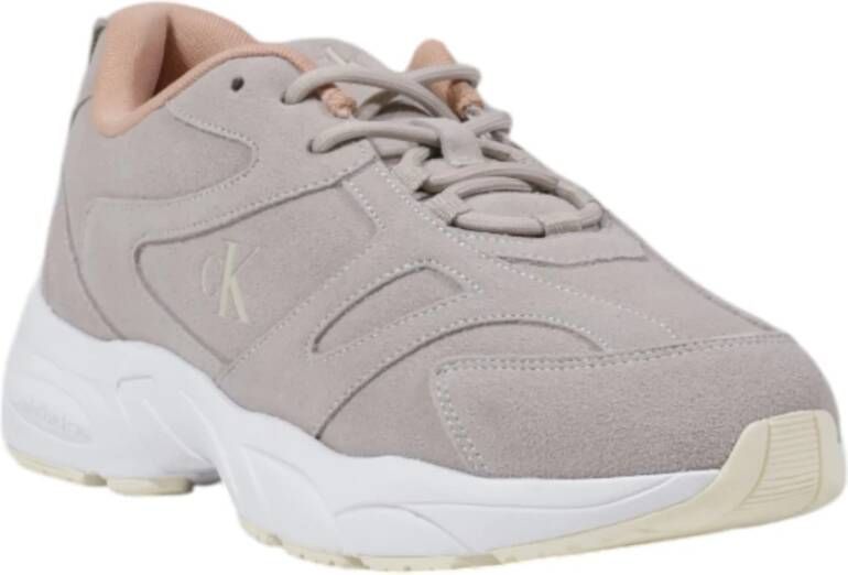 Calvin Klein Jeans Lente Zomer Dames Sneakers Collectie Gray Dames