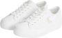 Calvin Klein Jeans Lente Zomer Dames Sneakers Collectie White Dames - Thumbnail 5