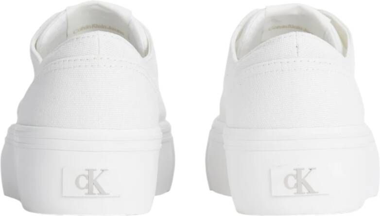 Calvin Klein Jeans Lente Zomer Dames Sneakers Collectie White Dames