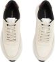 Calvin Klein Jeans Leren Heren Sneakers Lente Zomer Collectie Beige Heren - Thumbnail 5