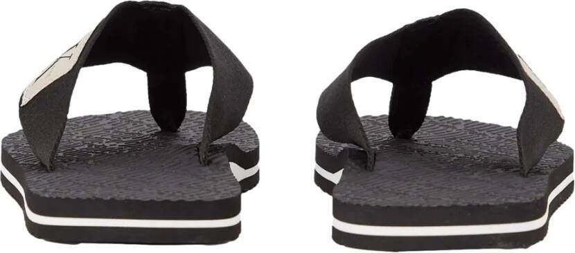 Calvin Klein Jeans Logo Flip Flops Black Heren