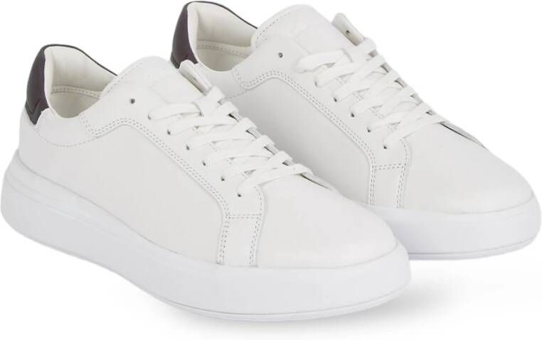 Calvin Klein Jeans Moderne Sneakers met Gerecyclede Schuim Binnenzool White Heren