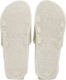 Calvin Klein Jeans Monogram Eggshell Creamy Pantoffels Beige Dames - Thumbnail 5