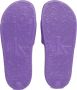 Calvin Klein Jeans Monogram Paarse Slippers Purple Dames - Thumbnail 10