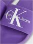 Calvin Klein Jeans Monogram Paarse Slippers Purple Dames - Thumbnail 11