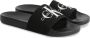 Calvin Klein Jeans Monogram Slide Sandalen Lente Zomer Collectie Black Dames - Thumbnail 40