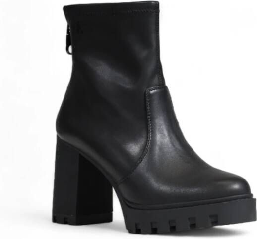 Calvin Klein Jeans Platform Zip Schoenen Herfst Winter Collectie Black Dames