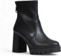 Calvin Klein Highheel-laarsjes HEEL PLATFORM ZIP BOOT MG NAPPA ankleboots enkellaars blokhak met hielrits - Thumbnail 4