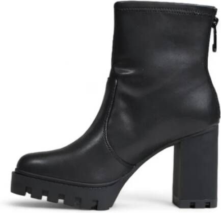 Calvin Klein Jeans Platform Zip Schoenen Herfst Winter Collectie Black Dames