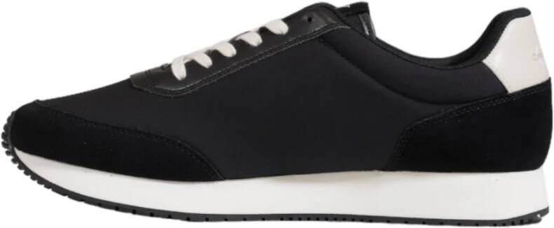 Calvin Klein Jeans Retro Runner Low Mix Sneakers Black Heren