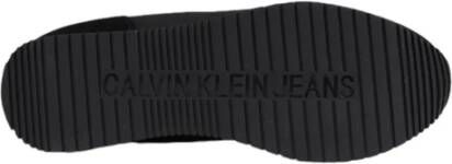 Calvin Klein Jeans Retro Runner Low Mix Sneakers Black Heren