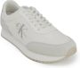 Calvin Klein Witte katoenen sneakers met veters Multicolor Heren - Thumbnail 2