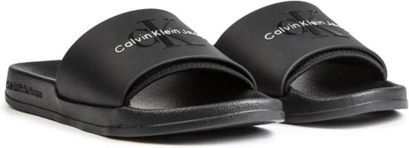 Calvin Klein Jeans slippers Zwart Heren