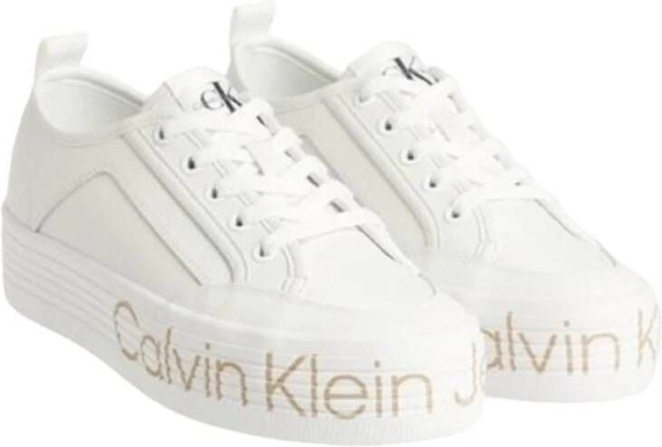 Calvin Klein Jeans Sneakers Wit Dames