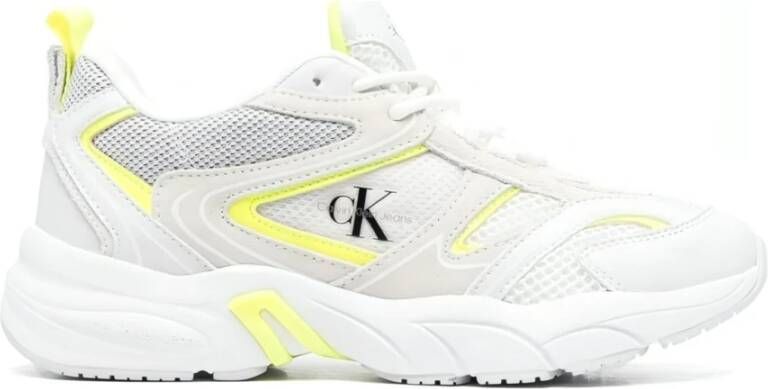 Calvin Klein Jeans Sneakers Wit Dames