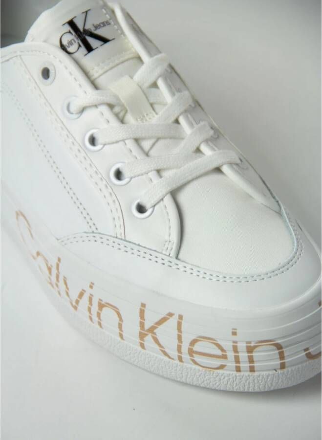 Calvin Klein Jeans Sneakers Wit Dames