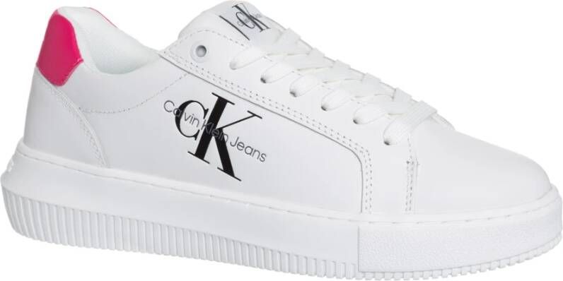 Calvin Klein Jeans Sneakers Wit Dames