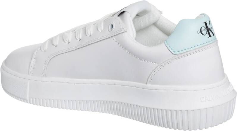 Calvin Klein Jeans Sneakers Wit Dames