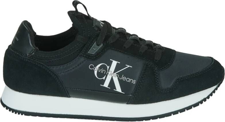 Calvin Klein Jeans Lage Sneakers RUNNER SOCK LACEUP NY-LTH W - Foto 4