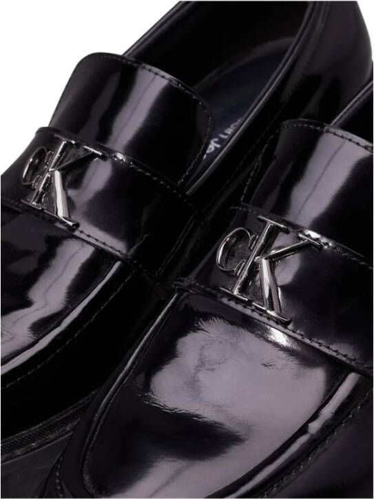 Calvin Klein Jeans Stijlvolle Loafers voor Mannen Black Dames