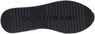 Calvin Klein Jeans Suede Leren Sneaker Mannen Collectie White Heren