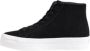 Calvin Klein Jeans Zwarte Leren Sneakers met Rubberen Zool Black Dames - Thumbnail 6