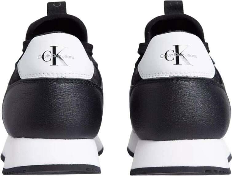 Calvin Klein Jeans Zwarte Casual Synthetische Damessneakers Black Dames