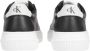 Calvin Klein Sportieve Zwarte Sneakers met Contrastdetails Black Dames - Thumbnail 9