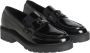 Calvin Klein Metallic Combat Loafer Herfst Winter Collectie Black Dames - Thumbnail 6