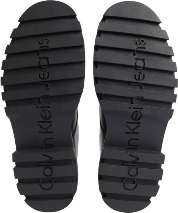 Calvin Klein Jeans Zwarte Derby Zakelijke Schoenen Black Heren