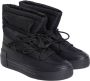 Calvin Klein Jeans Zwarte Flatform Sneeuw Enkellaarzen Black Dames - Thumbnail 3