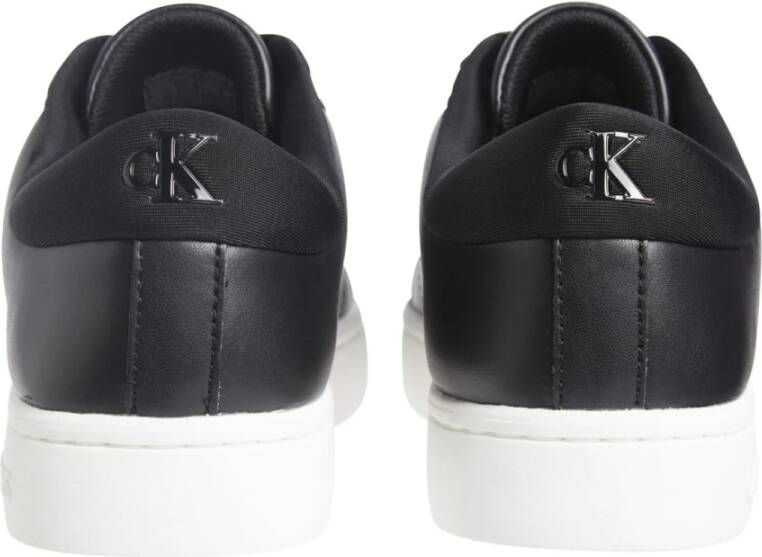 Calvin Klein Jeans Zwarte lage vrijetijdssneakers Black Dames