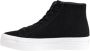 Calvin Klein Jeans Zwarte Leren Sneakers met Rubberen Zool Black Dames - Thumbnail 3