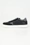 Calvin Klein Jeans Zwarte Sneakers met Suède Detail Black Heren - Thumbnail 2