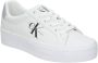 Calvin Klein Plateausneakers VULC FLATFORM LACEUP LTH vrijetijdsschoen halve schoen veterschoen met gepolsterde schacht - Thumbnail 8