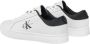 Calvin Klein Witte polyester sneakers met veters contrastdetails print logo White Dames - Thumbnail 17