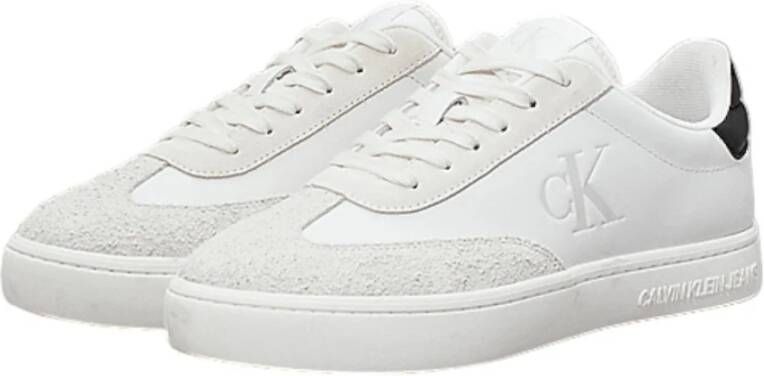 Calvin Klein Klassieke Cupsole Sneakers White Dames