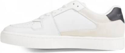 Calvin Klein Lage Cupsole Suède Herenschoenen White Heren