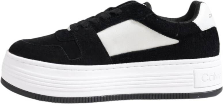 Calvin Klein Lage Mix Platform Schoenen Collectie Black Dames