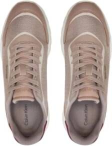 Calvin Klein Lage Sneakers Beige Dames