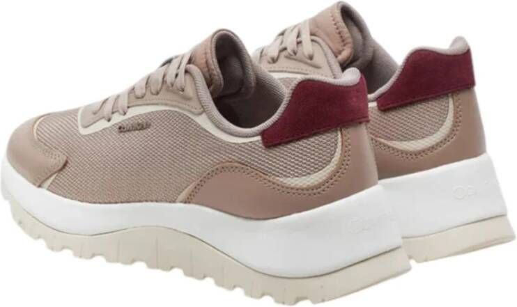 Calvin Klein Lage Sneakers Beige Dames