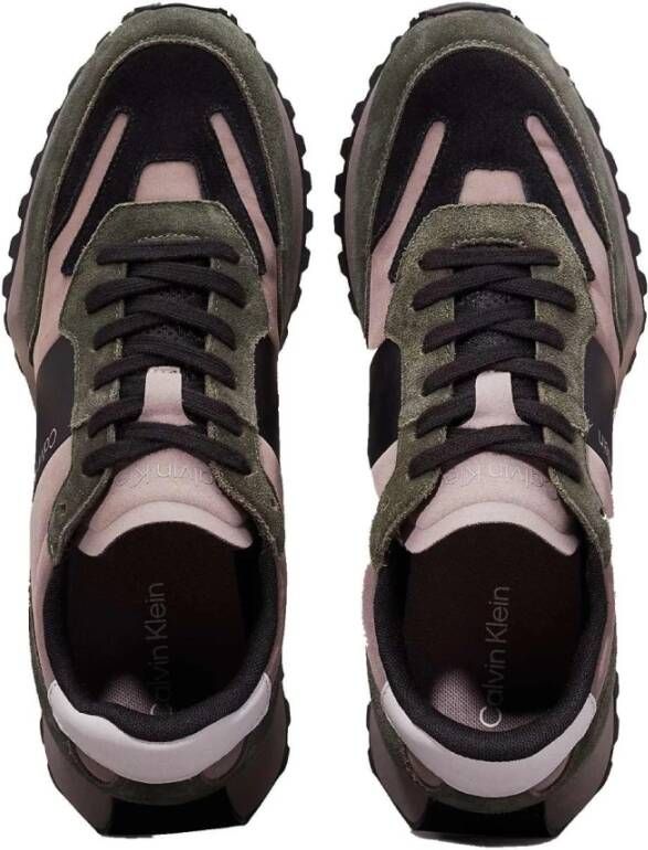 Calvin Klein Lage Sneakers Moderne Stijl Multicolor Heren