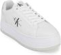 Calvin Klein Plateausneakers BOLD PLATF LOW LACE LTH ML MTL met zijlogo vrijetijdsschoen lage schoen veterschoen - Thumbnail 8