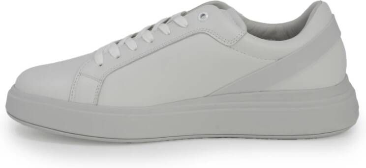 Calvin Klein Leren Veterschoenen Gray Heren