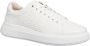 Calvin Klein Veterschoenen Cupsole Mono Stijl White Dames - Thumbnail 4